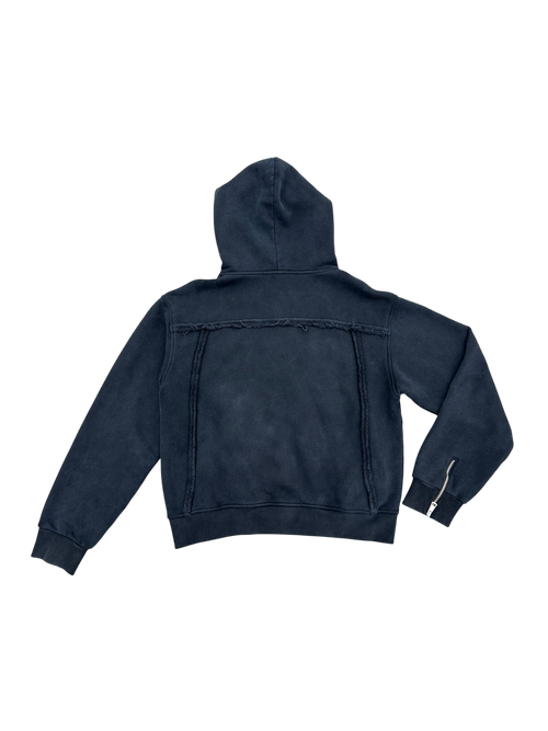 DECONSTRUCTED ZIP UP